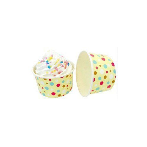 Polka Dot Ice Cream Cups