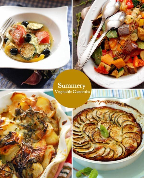 Summery Vegetable Casseroles