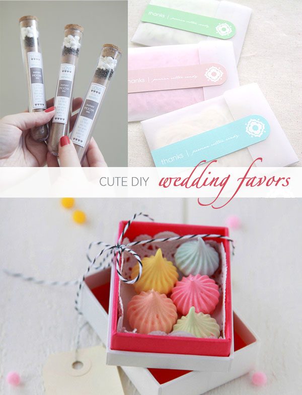 25 Diy Wedding Favors For Any Budget