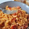 Roasted Chorizo Tomato Pasta thumbnail