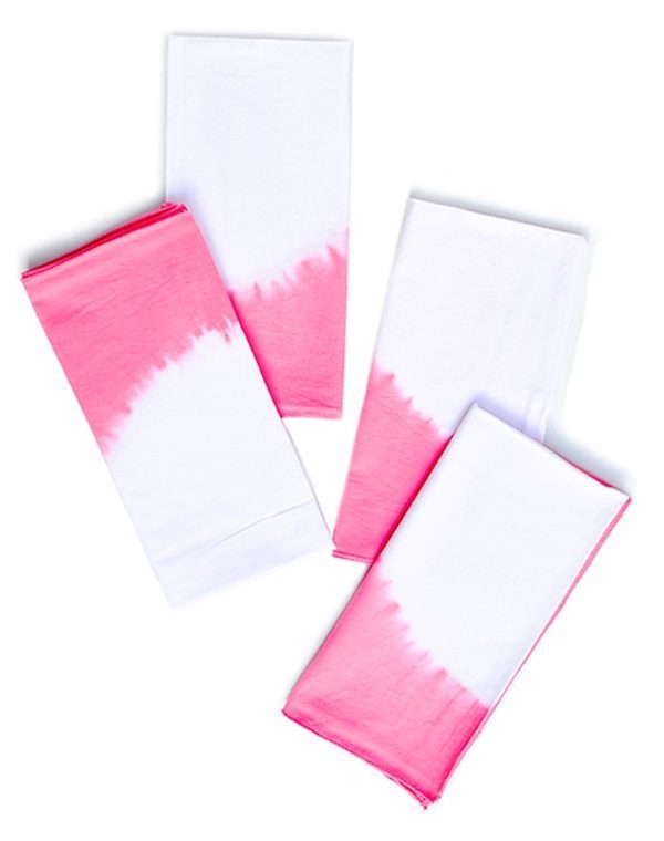 Dip Dye Ombre Napkin Set, by LEIF