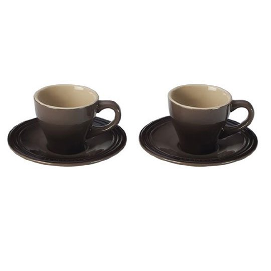 Espresso Cups and Saucers