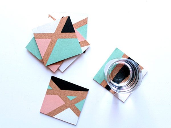 How to make painted coasters
