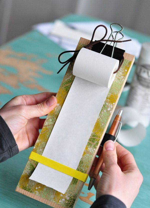 Make a Hanging Notepad