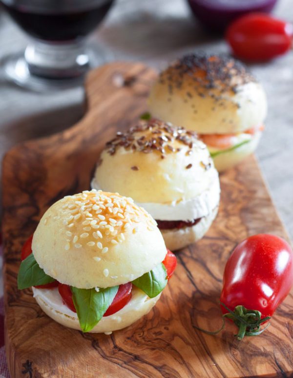 Mini Burgers – 3 Ways