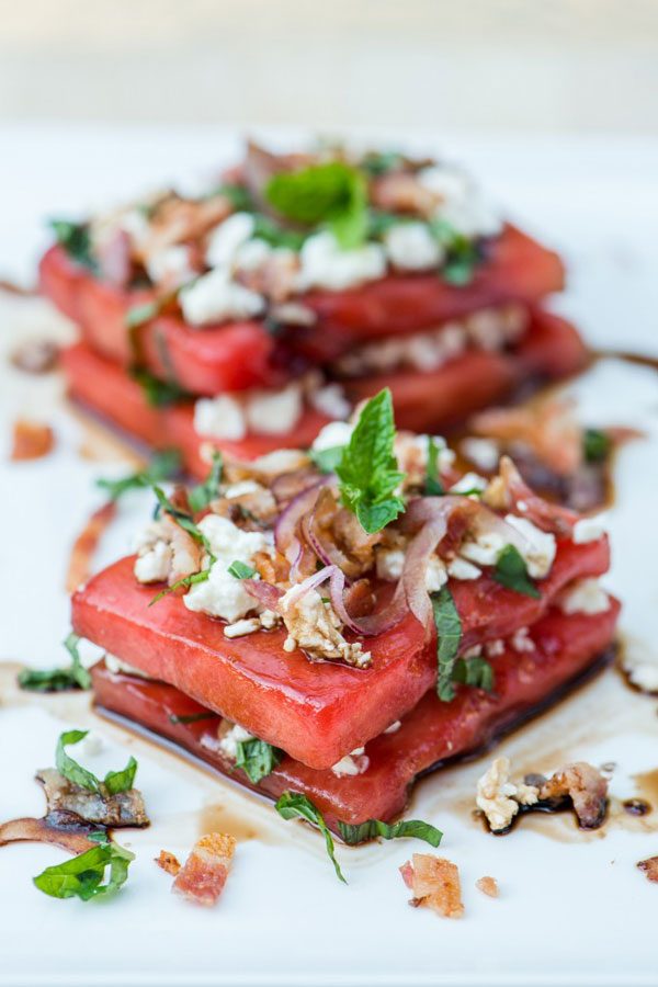 Savory Watermelon Salad recipe