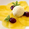 Fresh Mango Carpaccio with Ice Cream thumbnail