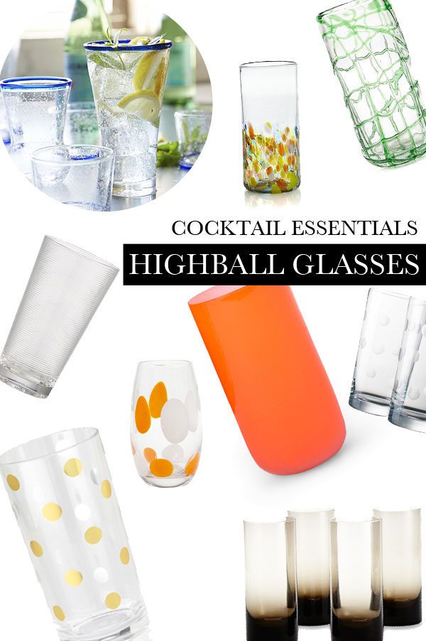 Charm Up Your Cocktails with These Elegant Highball Glasses
