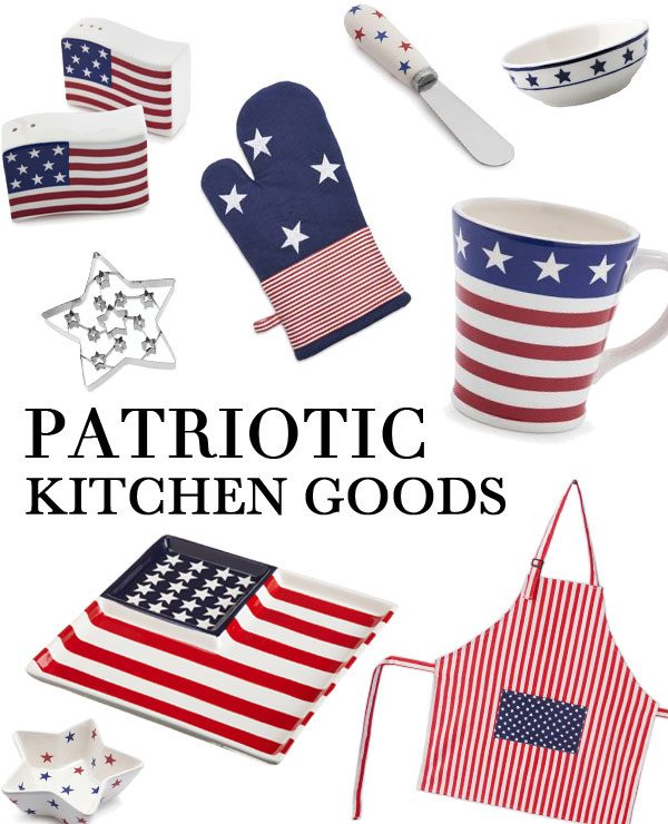 patriotic kitchen goods