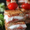 Toasted Bacon,Tomato & Mozzarella Sandwiches thumbnail