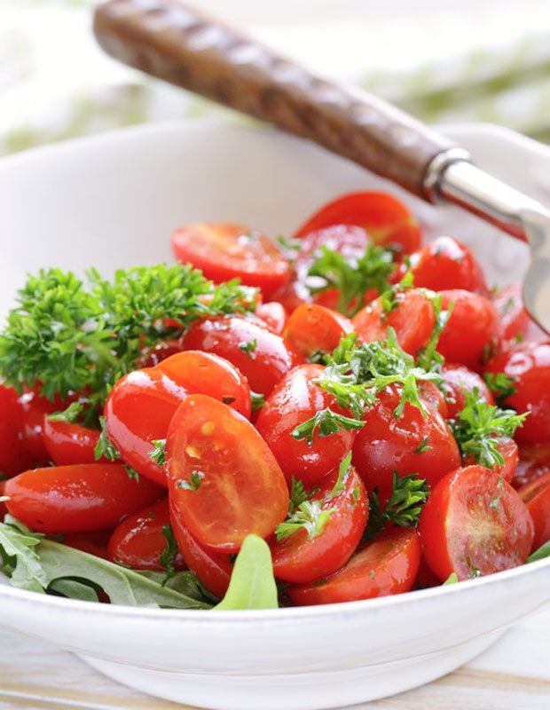 10-Minute Grape Tomato Salad