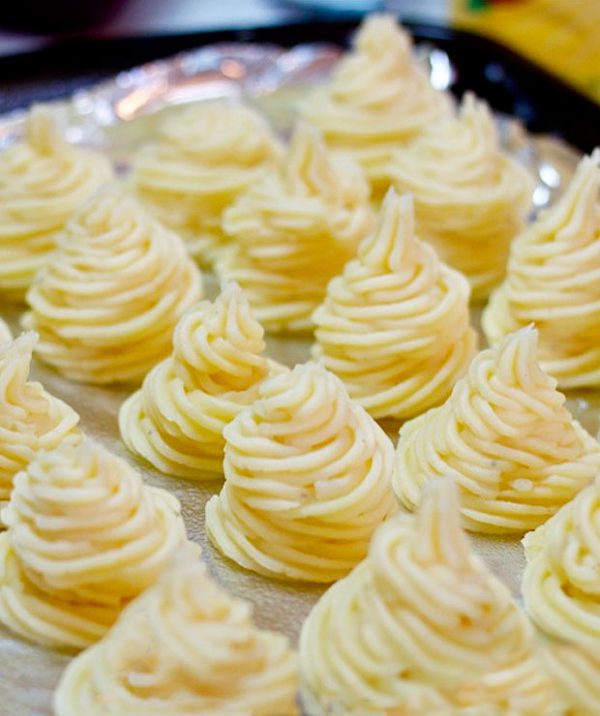 Crispy Duchess Potatoes