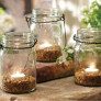 Hanging Mason jar Tealight Set thumbnail