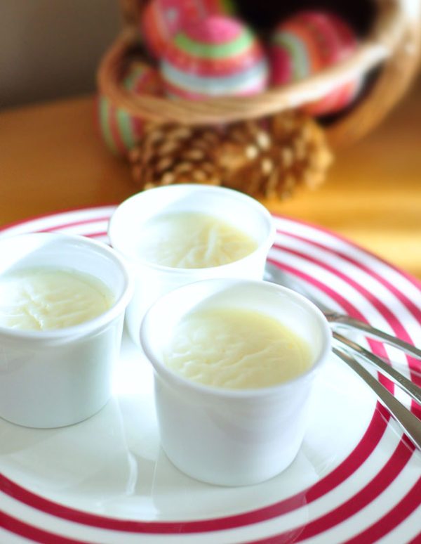 Vanilla Lemon Posset