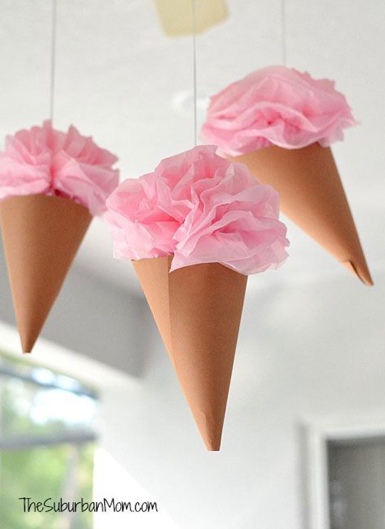 Diy Ice Cream Cone Party Decors Eatwell101