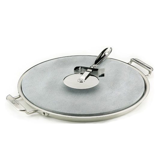 Pizza Stone with Pizza Cutter