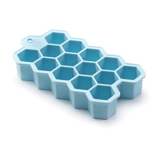 Silicone Hexagon Ice Cube Tray