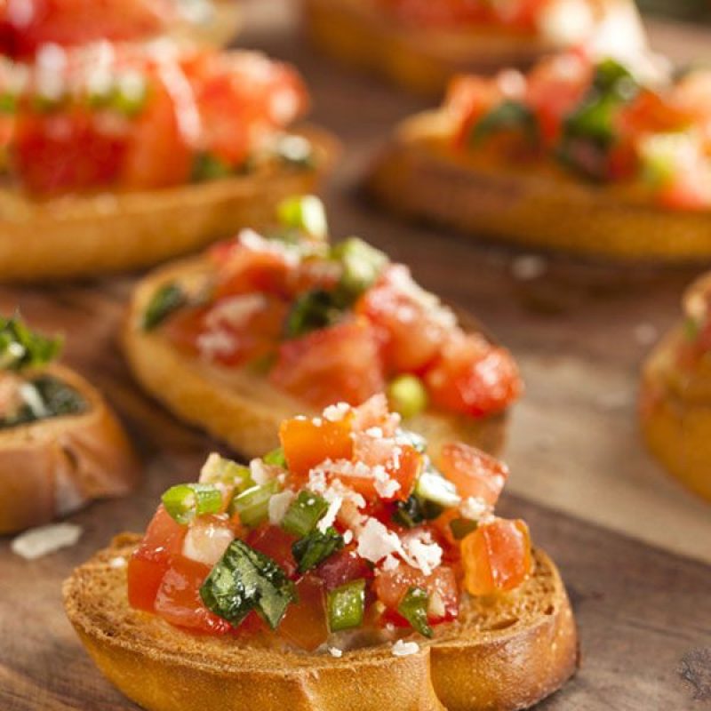 Basil And Tomato Bruschetta Recipe — Eatwell101
