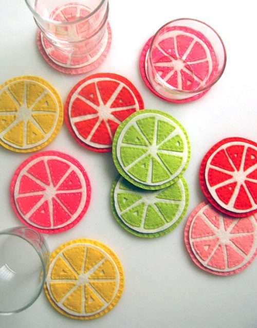 diy citrus coasters