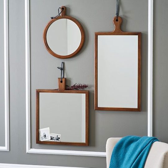 diy cutting board mirrors