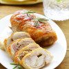 Baked Garlic Chicken Roulades thumbnail