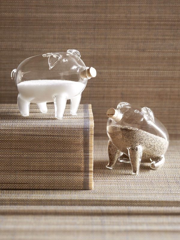 pig salt pepper shakers