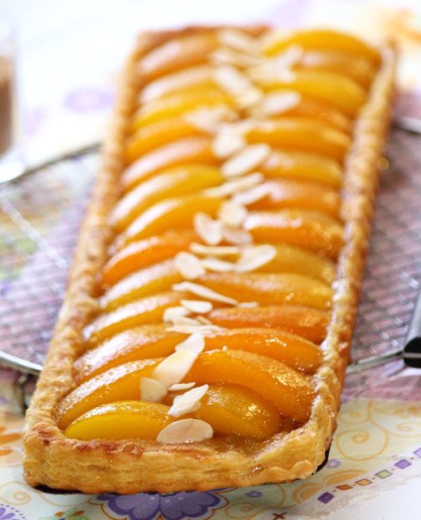 Honey and Apricot Tart