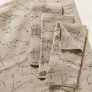 sky map linen napkins thumbnail