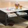 Coffee Table with Glass Top thumbnail