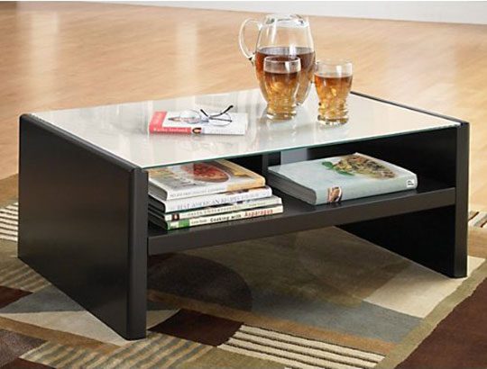 Coffee Table with Glass Top