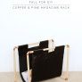 Copper and Pine Magazine Rack thumbnail