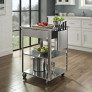 Culinary Prep Kitchen Cart in Stainless Steel thumbnail