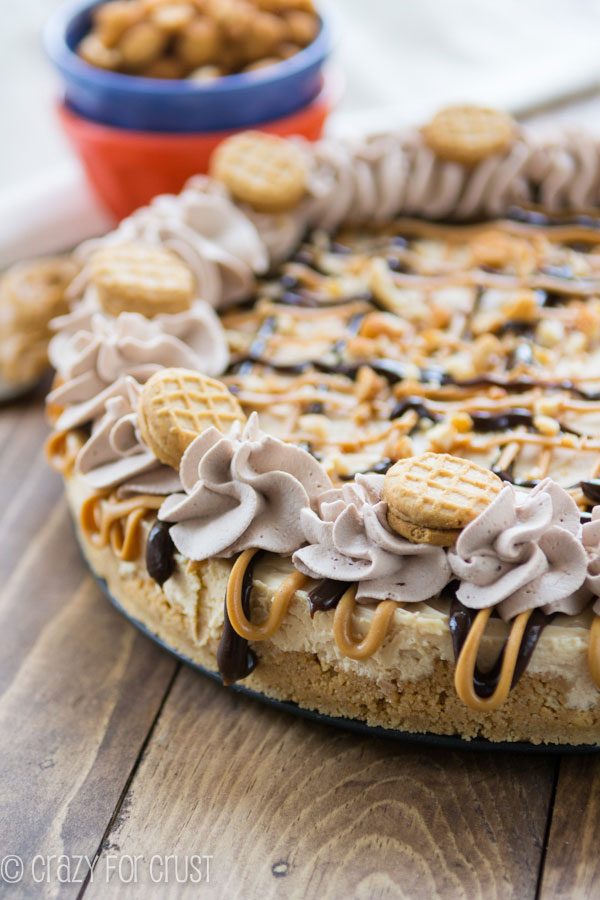 Frozen No-Bake Peanut Butter Cheesecake