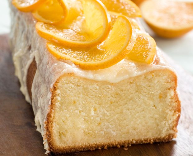Glazed Orange Pound Cake
