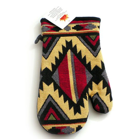 Navajo Design Oven Mitt