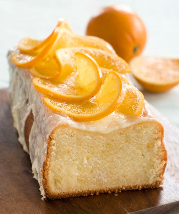 Glazed Orange Pound Cake