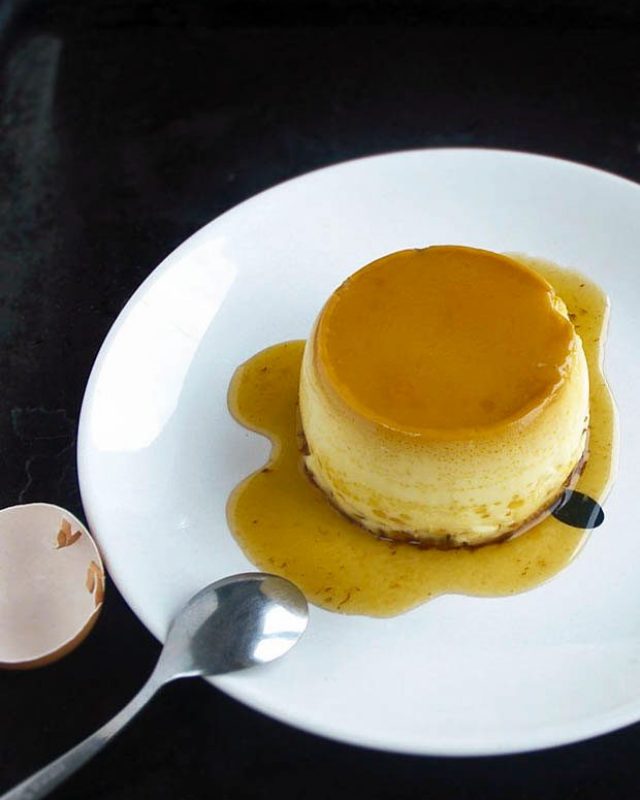 Vanilla Caramel Custard - #recipe by #eatwell101 - https://www.eatwell101.com/caramel-custard-recipe