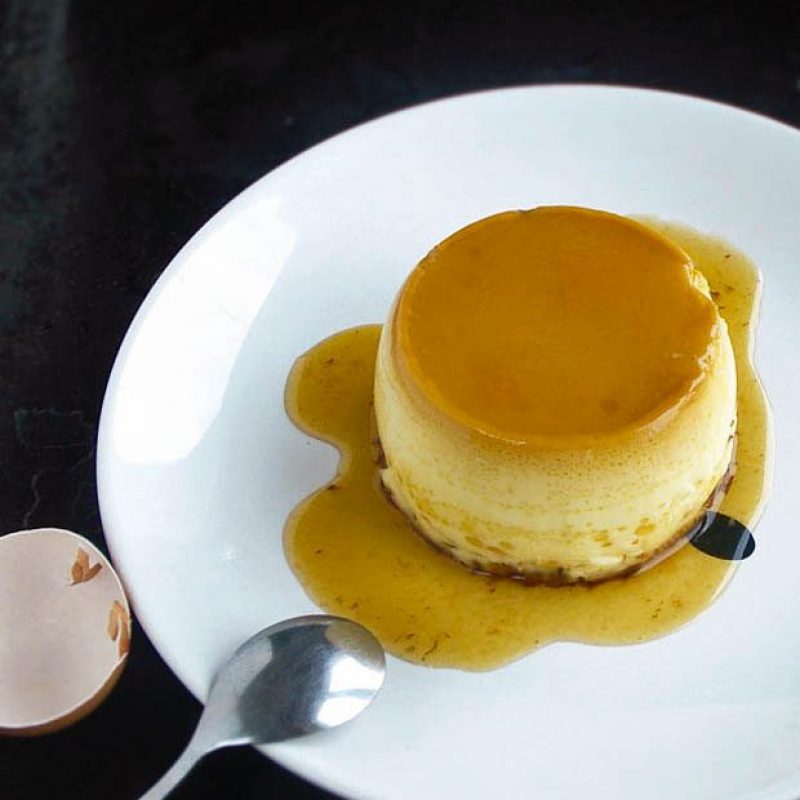 Vanilla Caramel Custard Recipe — Eatwell101