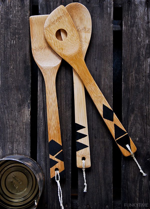 diy-GEO-PAINTED-WOODEN-SPOONS