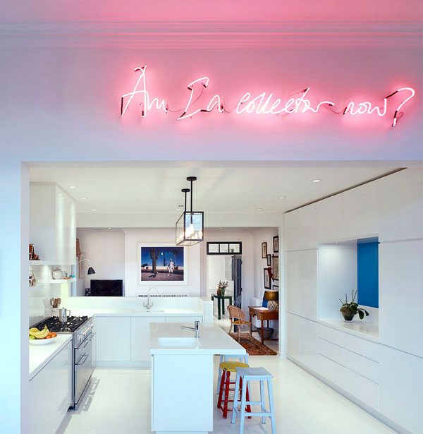 kitchen neon art