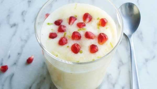 Easy Lemon Mousse - #recipe by #eatwell101 - https://www.eatwell101.com/easy-lemon-mousse-recipe