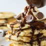 peanut butter cups pancakes thumbnail