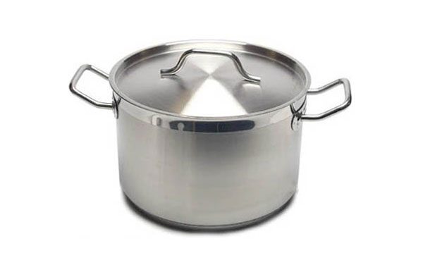 stainless steel pot