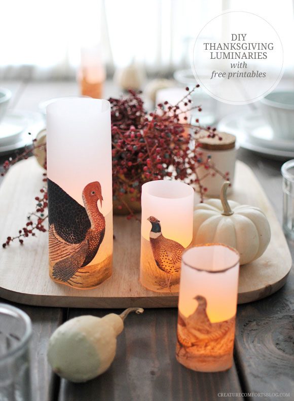 thanksgiving luminaries