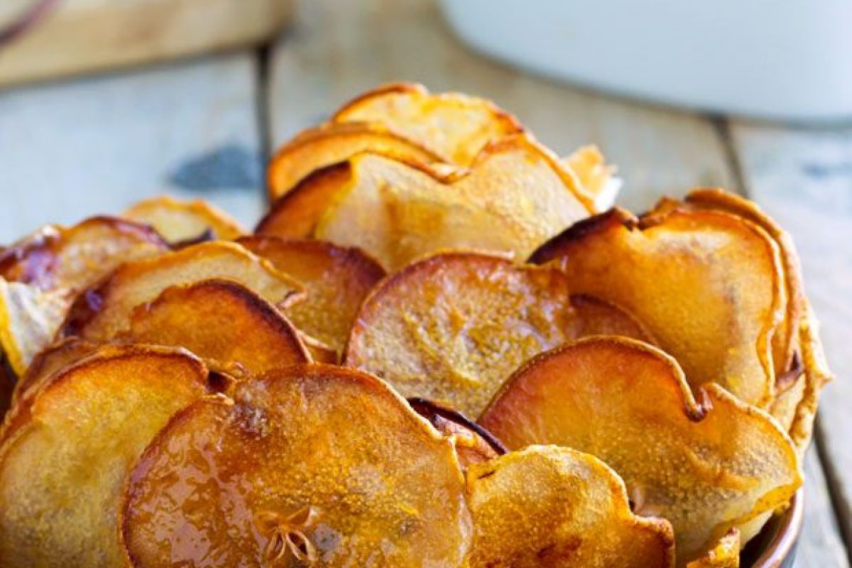 Baked Pear Chips