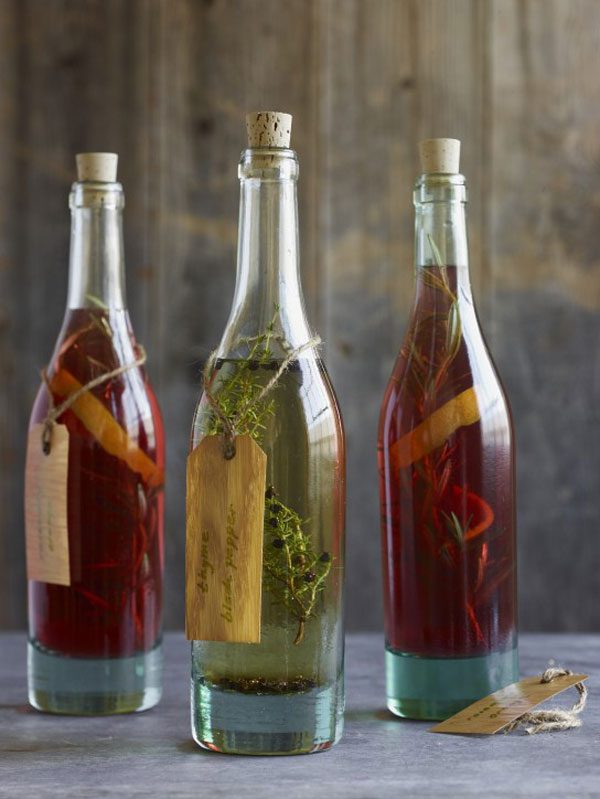 DIY infused Vinegar