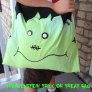 Frankenstein Halloween trick or Treat bag thumbnail