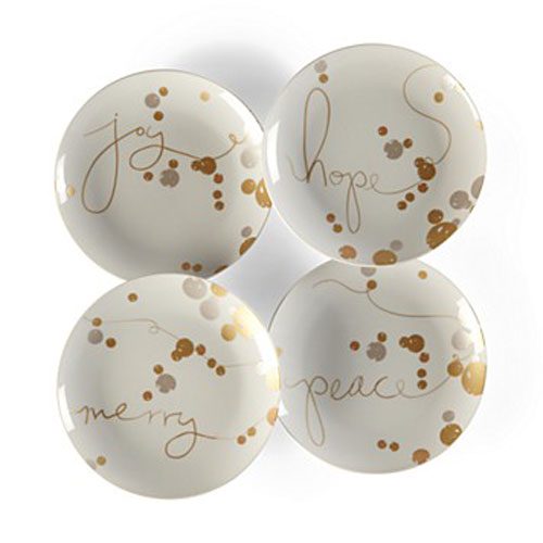 diy gold sharpie plates