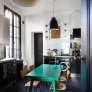 eclectic kitchen with neutral colors thumbnail