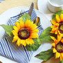 final envelope sunflower napkin fold thumbnail